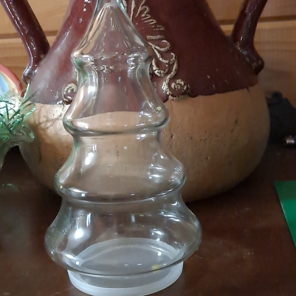 Glass candy Christmas tree